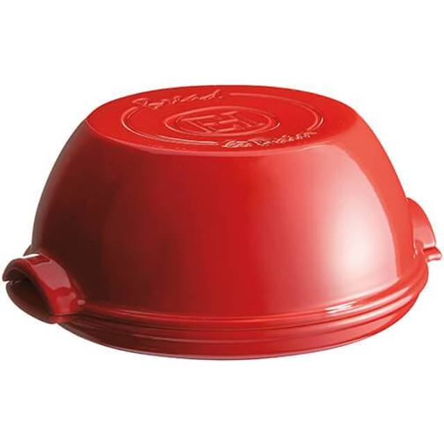 Emile Henry Burgundy 5.2L Round Bread Baker