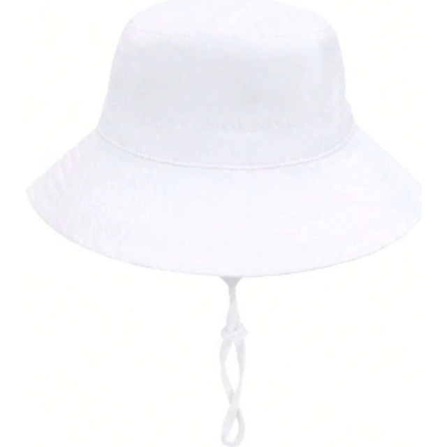 SHEIN 2PCs Baby Sun Hat With Glasses In One Set Quick-Drying Bucket Breathable Children&#39;s Sun Hat Baby Basin Hat Beach Sun-Protection Fisherman&#39;s Hat
