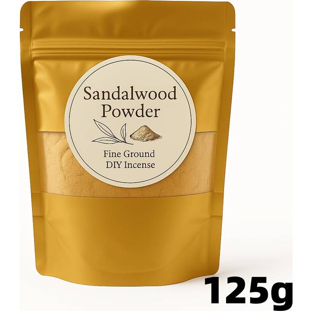 TEMU 45/85/125ghimalayan Sandalwood Powder, Ground For Incense | Resealable Bag For Meditation, Yoga, Air Purification & Gifting