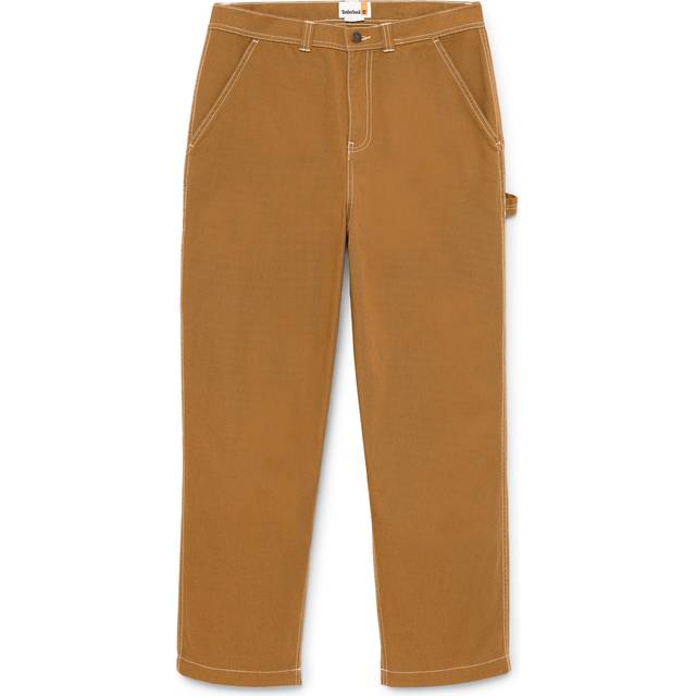 Timberland unisex. TB0A2PE2EH21 Carpenter-byxa i tvättad ankcanvas brun (32/34), Casual, Bomull - Brun (32/34)