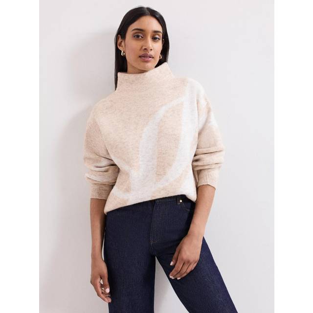 Phase Eight Stephanie Wool Blend Funnel Neck Jumper