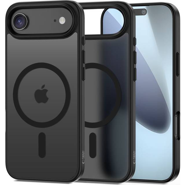 iPhone Air Tech-Protect Magmat Skal - MagSafe-kompatibelt - Mattsvart
