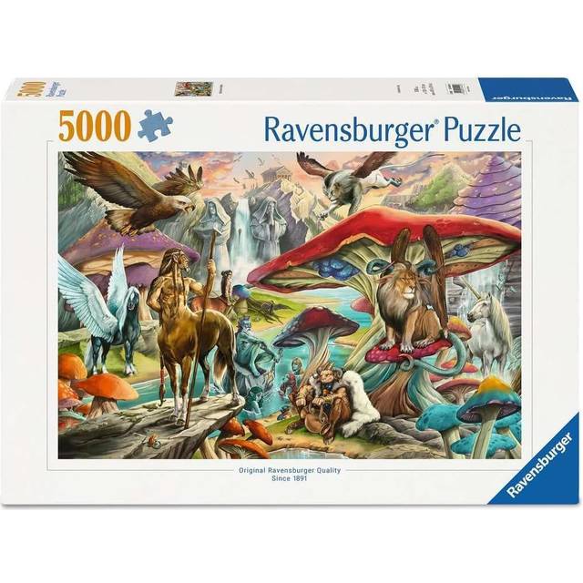 Ravensburger Jigsaw Puzzle Mushrooms Myths 5000 Pieces