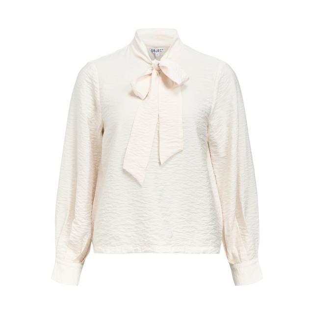 Object Jacira Long Sleeve Blouse White 34 Women