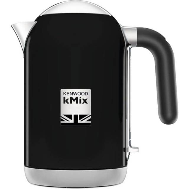 KENWOOD kMix ZJX740BK Vattenkokare, Svart, Silver, 1,7 L