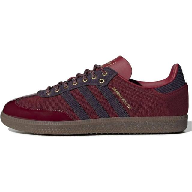 adidas ALWAYTH x Samba College Burgundy Men Sneakers Red Collegiate-Burgundy Aurora-Black IH5187 42