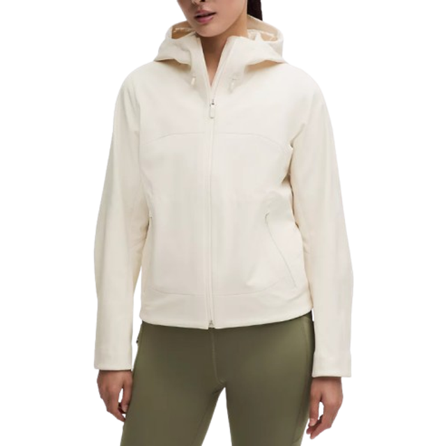lululemon – Women's Cross Chill City-to-Trail Jacket – Color White – Size Small - Light Ivory