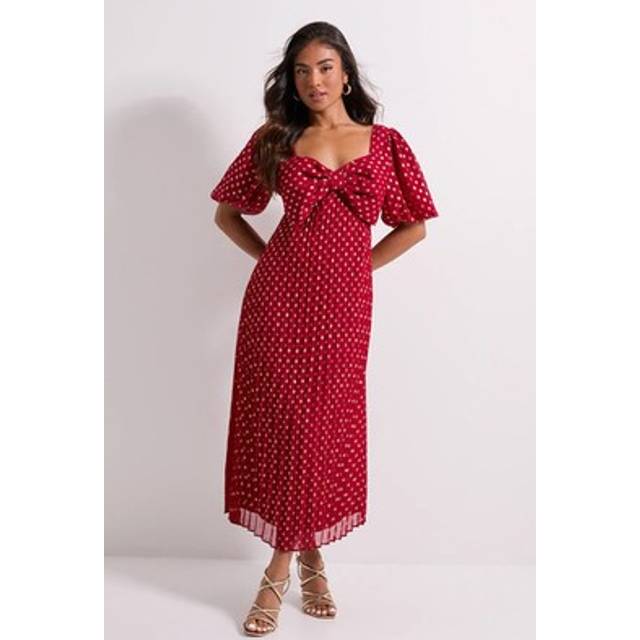 Dorothy Perkins Red Midaxi Dress Womens Occasion Dresses