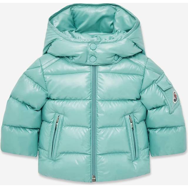 Moncler Enfant Baby Green Maya Hooded Down Jacket - 81B - 12-18M