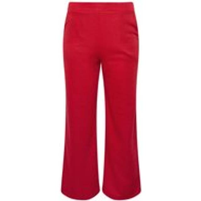 Pixiegirl Petite Women's Red Wide Leg Joggers Size 10