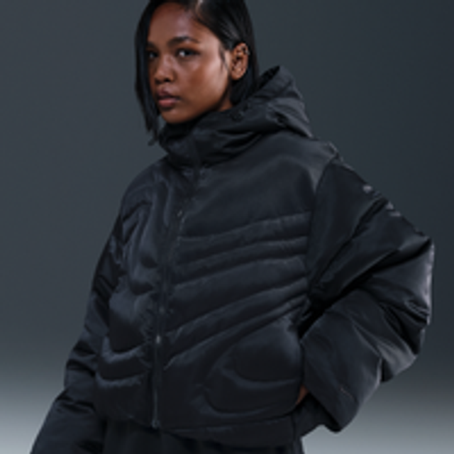 Jacket Nike Sportswear Swoosh Series Women's Therma-FIT Oversized Down Puffer Jacket Black/ Black L (L)