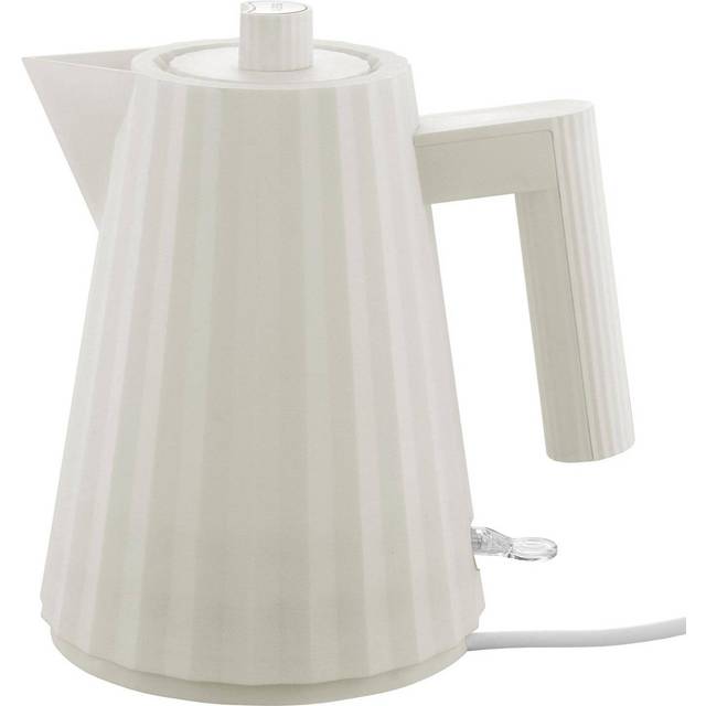 MDL06 Plissé vattenkokare 1 liter, vit - Vit