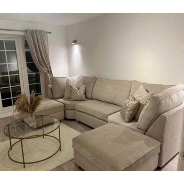 Luxury Bishop U Shape Corner Sofa - Made In Uk - One Size
