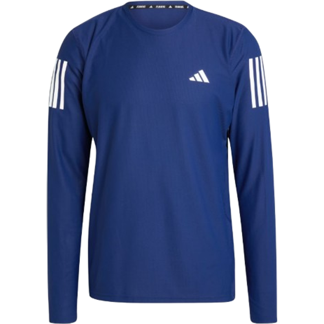 Long sleeve T-shirt adidas Own the Run - Bleu