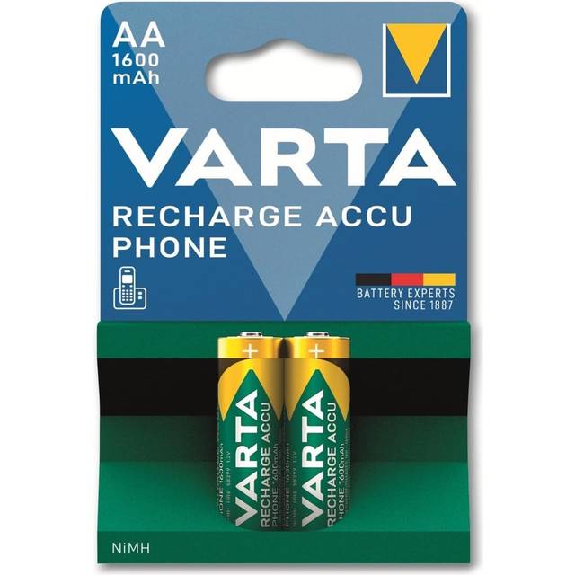 Varta AA Phone Power Accu 1600 mAh, 1.2 V (2 st.)