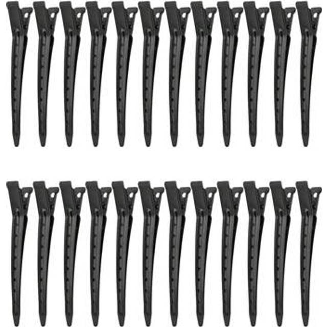 SHEIN 10/20/30/50pcs Hair Clips 3.35 Inch Alligator Clips Metal Hair Styling Clips With Styling Comb, Hair Accessories For Women, Hair Tools, Beauty Accesso