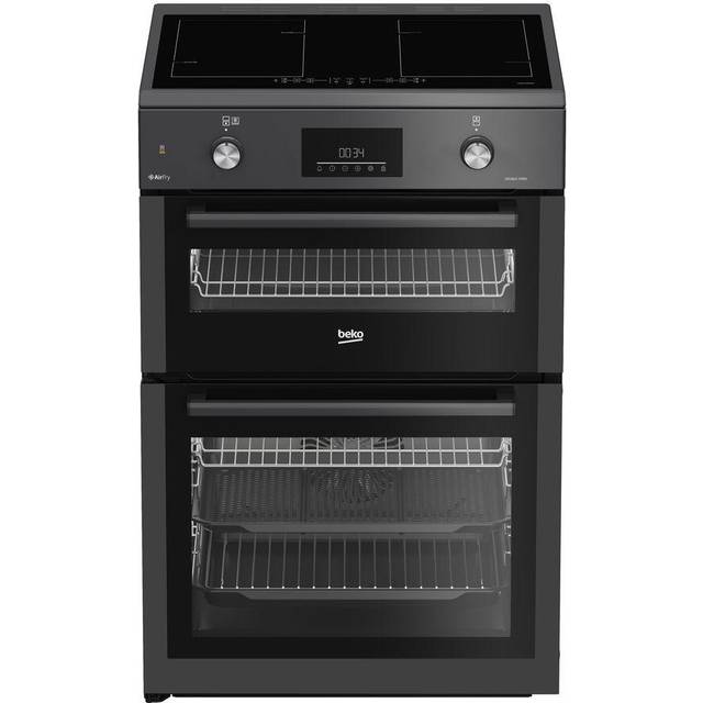 BEKO FDIA6731FCA 60 cm Electric Induction Cooker - Black, Silver/Grey