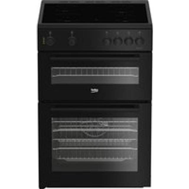 BEKO FTC6701K 60 cm Electric Ceramic Cooker - Black, Black