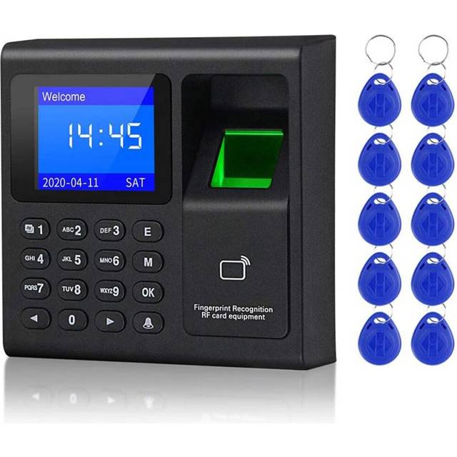 Biometric RFID Access Control System RFID Keypad USB Fingerprint System Electronic  Clock Attendance Machine