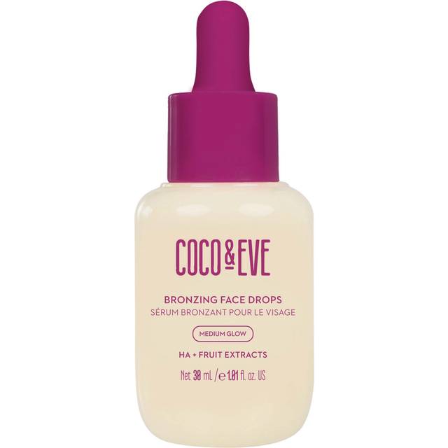 Coco & Eve Sunny Honey Bronzing Face Drops Medium Glow - One Size