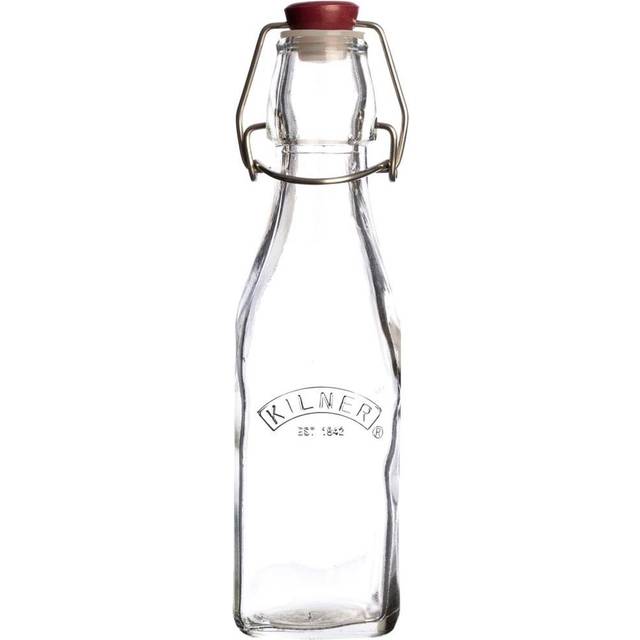 Kilner Square Clip Top Bottle 0.25L