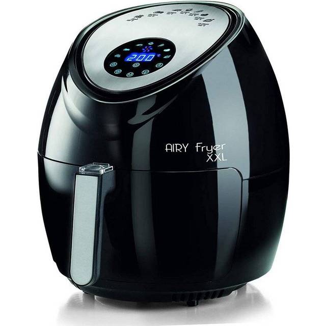 Ariete 4618 Airy Fryer XXL - Varmluftsfritös - 5.5 liter - 1800 W - svart