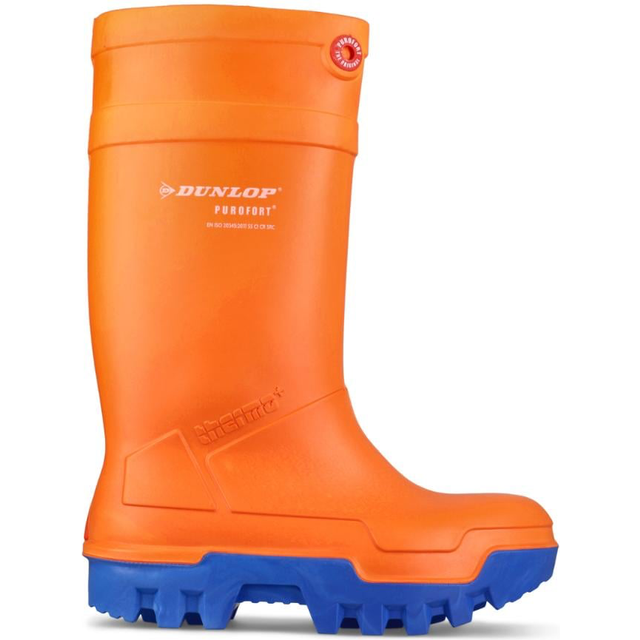 (5 UK, Orange) Dunlop C662343 Purofort Thermo + Full Safety Wellington / Mens Boots / Safety Wellingtons