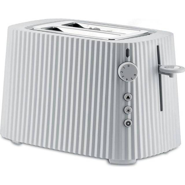 Plissé Brödrost Vit