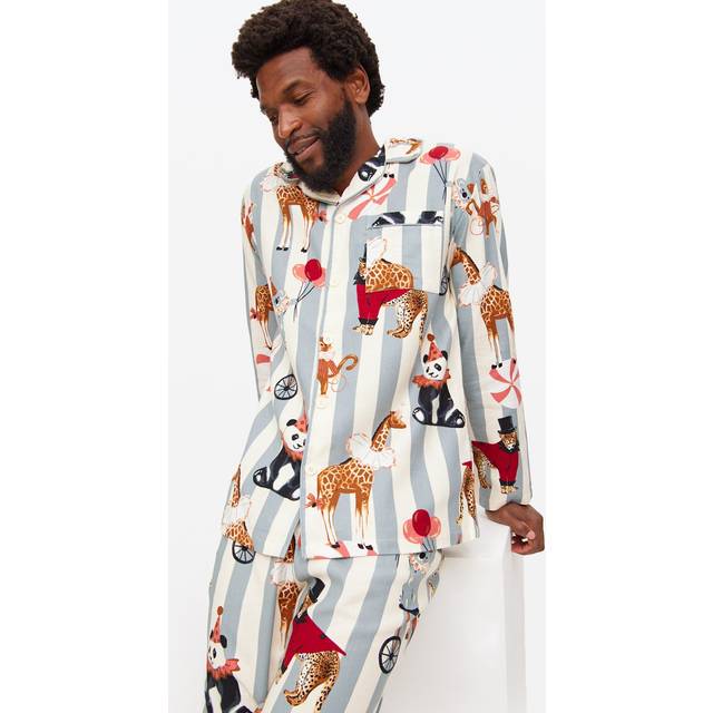 Matching Family Men's Christmas Circus Print Traditional Pyjamas XS