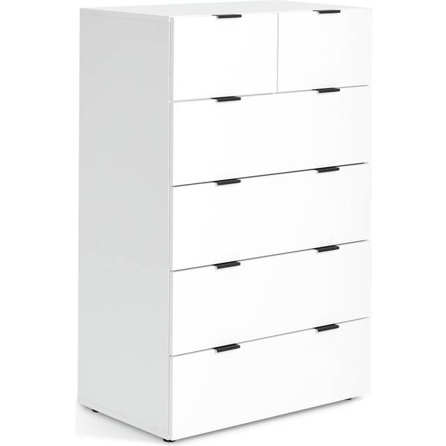 Habitat Zeke 6 Drawer Tallboy - White