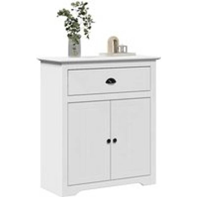Hallway Cabinet BODO White 80x35x90 cm - One Size
