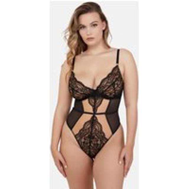 Playful Promises Ariana Black Lace Underwired Body - 32D
