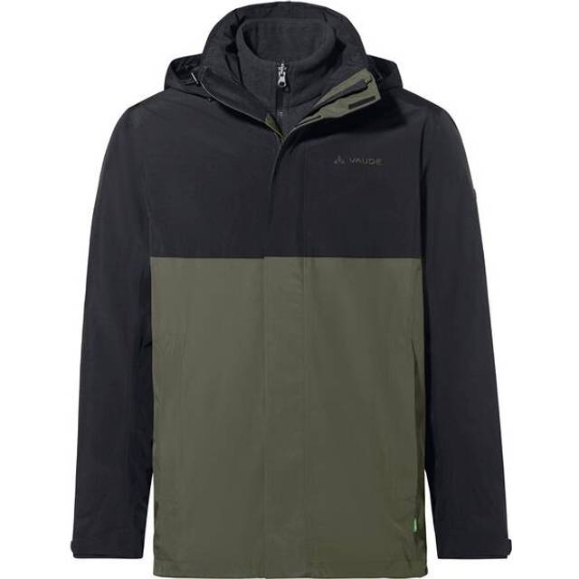 Hiking jacket with zipped hood VAUDE Rosemoor - Vert