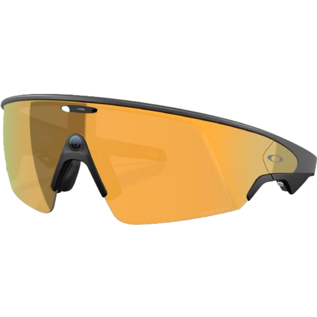 Oakley Meta Vanguard AI Smart Glasses Black Prizm 24K