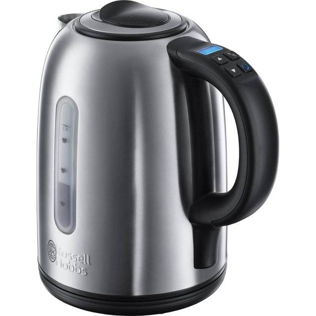 Russell Hobbs Classics Variable Temperature Quiet Boil Kettle – Brushed In Silver - One Size