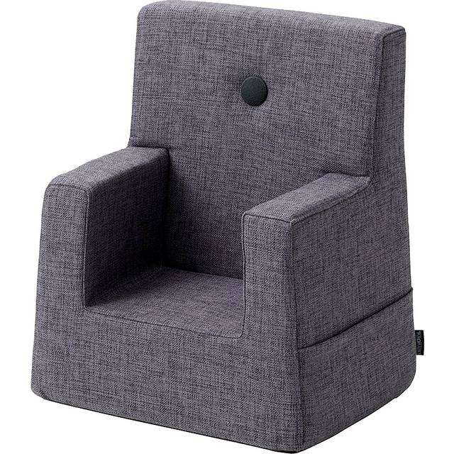 by KlipKlap KK Kids Chair Blue Grey w. Grey