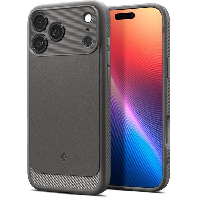 Spigen Rugged Armor MagSafe Case iPhone 17 Pro Gray