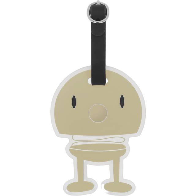 Hoptimist Kuffertmærke B 8 x L 10 cm Silikone Beige Dekorationsfigur