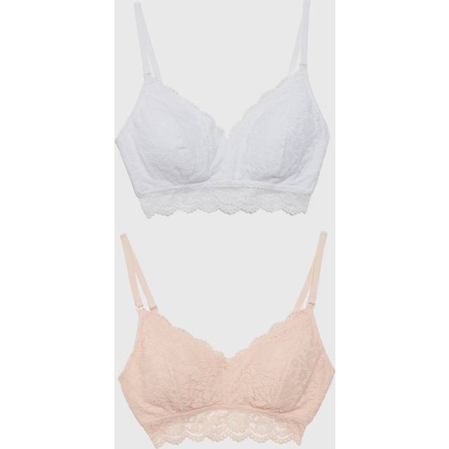 A-E MATERNITY Lace Supersoft Nursing Bras 2 Pack 36A