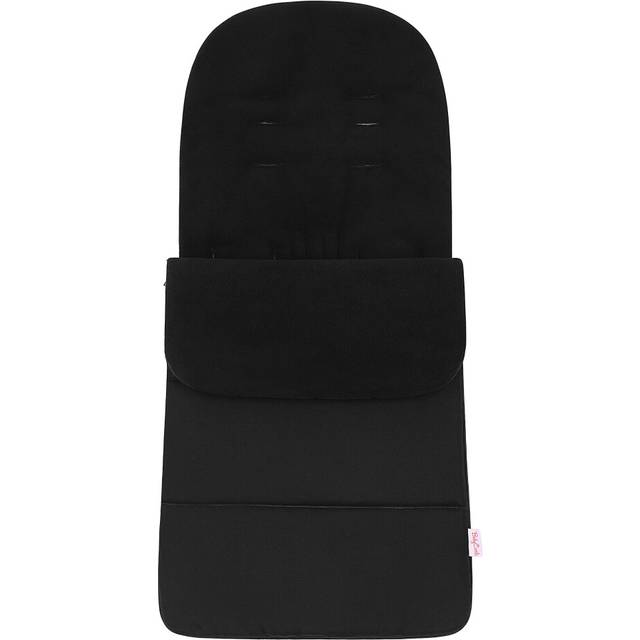 Babycurls Fleece Lined Snuggly Cosytoes Footmuff Universal Fitting for Pushchairs Strollers Prams Buggys Baby Joggers 95-100cm Black