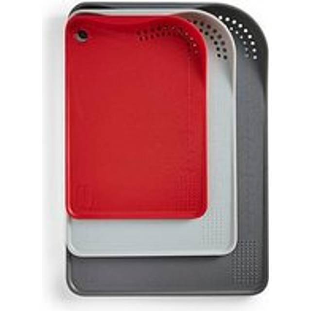 Morphy Richards 3 Piece Cutting Board Set In Red - 3 Pack