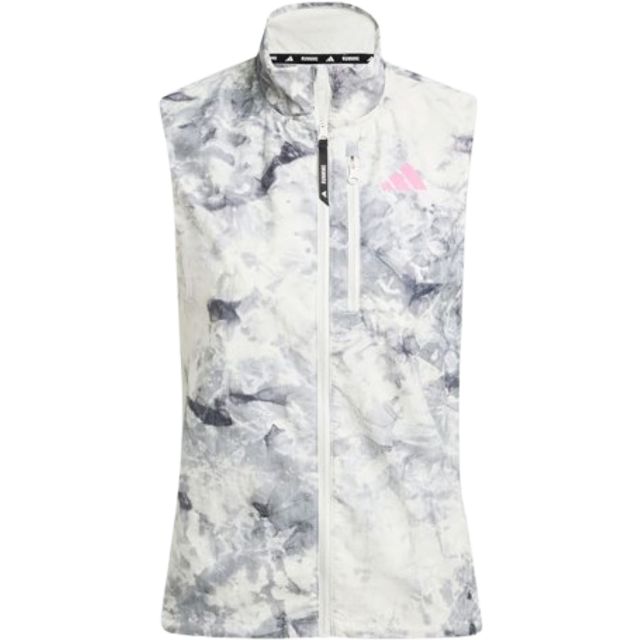 adidas Own The Run Spray Dye Vest - Orbit Grey/Black