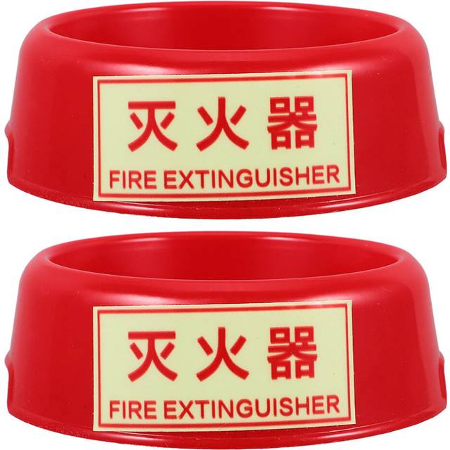 Fire Extinguisher Stand With Glow In The Plastic Home Safety