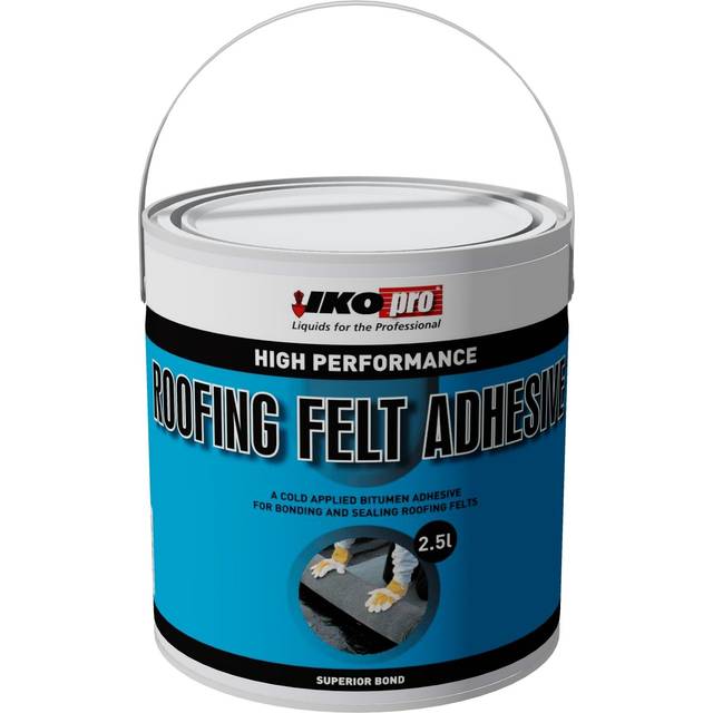 IKOpro High Performance Roofing Felt Adhesive - 5L - Black