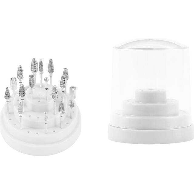 Manlingda Nail Display Stand & Bit Holder For Manicure Tools
