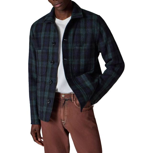 Paul Smith Wool Shirt Jacket - Green - M