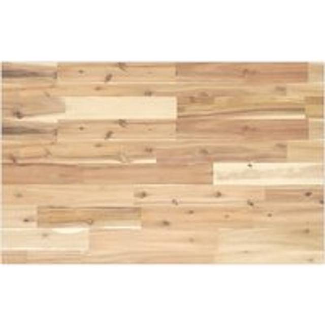 Berkfield Home Desk Top Untreated 100x50x2 cm Solid Wood Acacia in Brown | Size: 100 x 50 x 2 cm