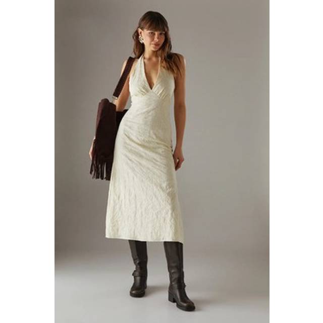 Warehouse Cream Dress Womens Daywear Dresses