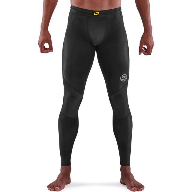 Skins Series-3 Mens Black Tight Leggings Nylon - Size 2XL