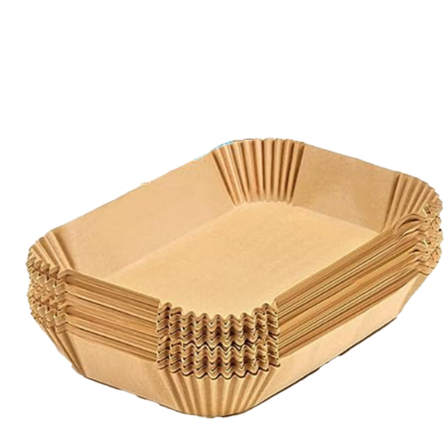 120 Sheets of Air Fryer Paper Special Liner Oil-Absorbing Baking Oven Pad Disposable Meal Basket